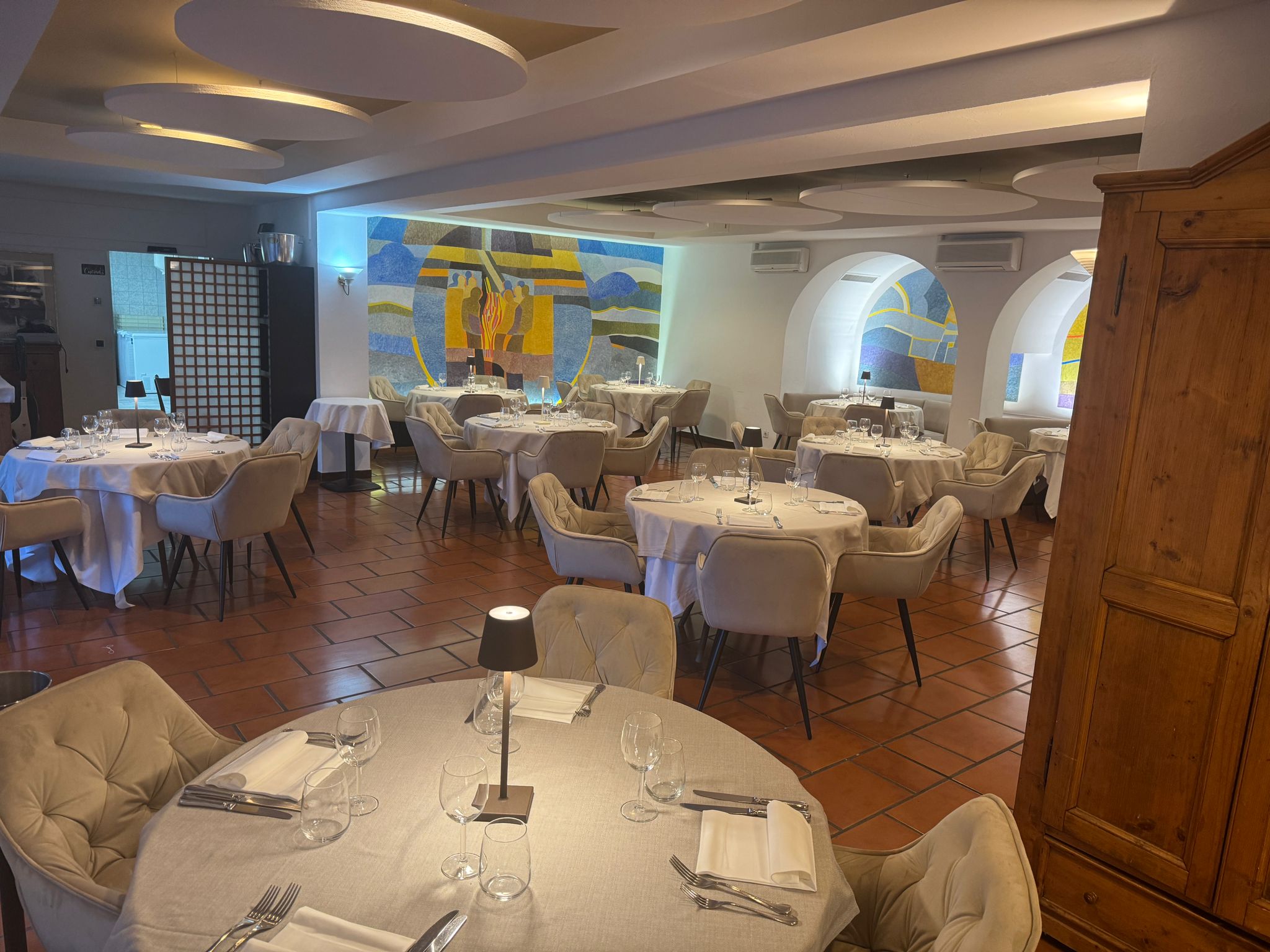 Sala con archi